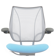 Height Adjustable Duron Arm Pads (Pair) - Silver