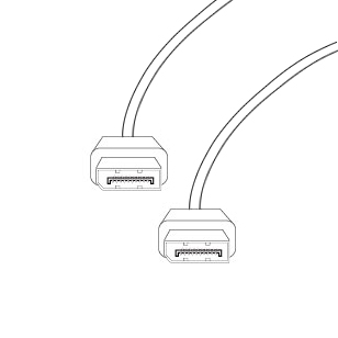 Display Port 10' (3m) Cable