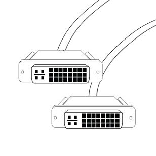 DVI-D 10' Cable (3m) Cable