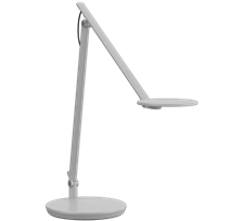 Nova Task Light, Desktop Base, Light Gray