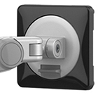 200 x 200mm VESA Plate for M2.1, M8.1, M10 - Black