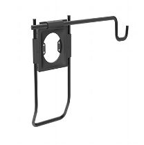 Accessory Holder with Handle and Universal Accessory Bracket, Black