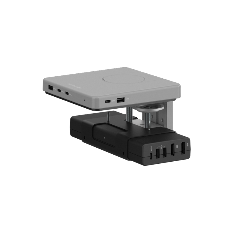 M/Connect 3, Pro Dock, Clamp Mount, Silver