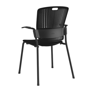 Cinto, Black Frame with Black Backrest and Seat Picture 3