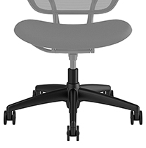 Hard Replacement Casters (Black)