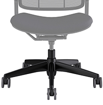 Hard Replacement Casters (Black)