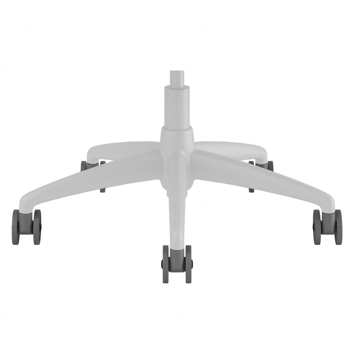 Hard Replacement Casters (Gray)