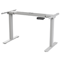eFloat Go 2.0, Height-Adjustable Table Base (Standard Range), Silver
