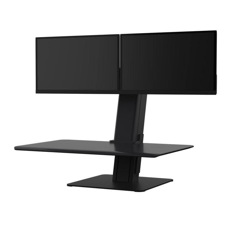 QuickStand Eco, Dual Monitor, Black - SE