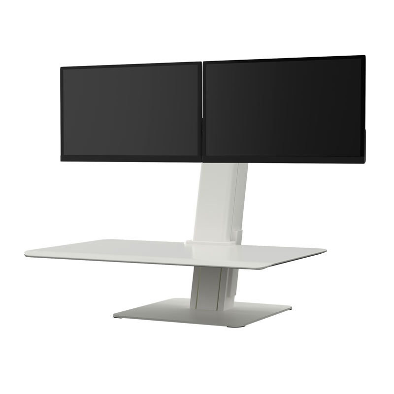 QuickStand Eco, Dual Monitor, White - SE