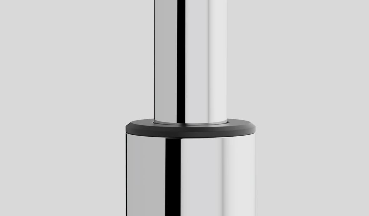 gas cylinder from chair