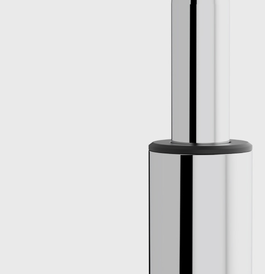 Chair cylinder close-up