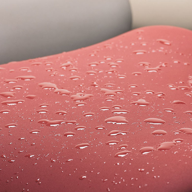 Zoomed in Coated Performance swatch