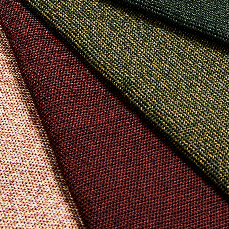 Zoomed in Knit swatch