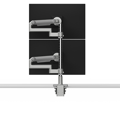 M/Flex M2.1 Dual Monitor Arm, Stacked (One over One), 8