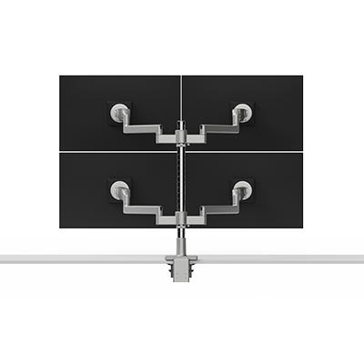 M/Flex M2.1 Quad Monitor Arm, Stacked (Two Over Two), 8