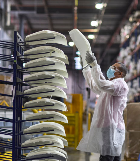 Humanscale textile spread