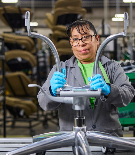 Humanscale textile spread