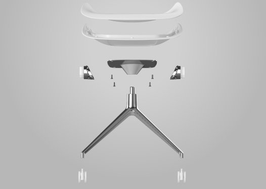 Pieces of Trea chair